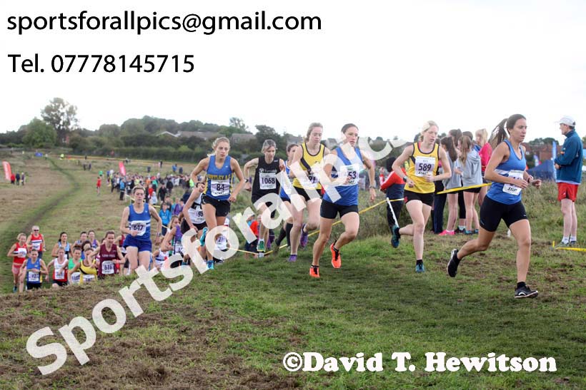 Senior womens Start Fitness North Eastern Harriers League, Wrekenton, Gateshead. Photo:  David T. Hewitson/Sports for All Pics